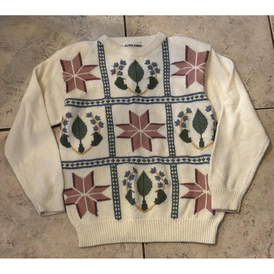 Vintage Alfred Dunner Sweater Size Meduim